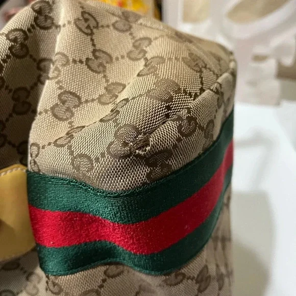 Gucci Small Canvas Tote - Picture 9 of 16